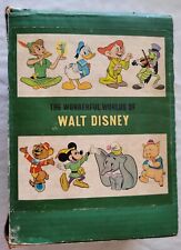 The Wonderful World Of Walt Disney Books ~ Vintage 1960's Golden Press 4 Box Set picture