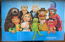 Vintage Muppets Poster 1979 National Geographic 2-sided picture