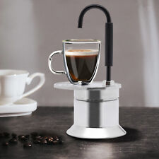 Silver Coffee Mocha Maker Conduit Pot One Cup 50ml Extraction Coffee Machine picture