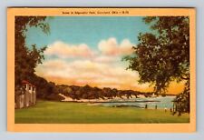 Cleveland OH-Ohio, Scene In Edgewater Park, Antique, Vintage Postcard picture