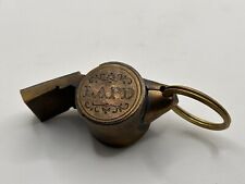 1920’s LAPD Los Angeles Police All Brass Police Rape Whistle SAME DAY SHIPPING picture