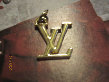 LV LOUIS VUITTON  ZIP PULL  CHARM 18X15MM gold tone, THIS IS FOR 1 picture