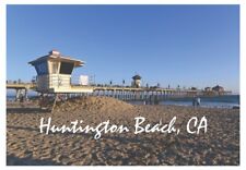Huntington Beach Pier, California, CA, Souvenir, Fridge Magnet CA059 picture