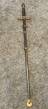 Rare Antique United Ancient Order Of Druids Fraternal Ceremonial Sword    A.N picture