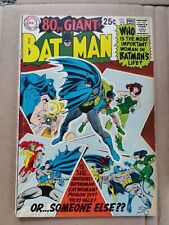 Batman 208 VG 80 Page Giant Poison Ivy Cover 1969 Vintage Silver Age Nick Cardy picture