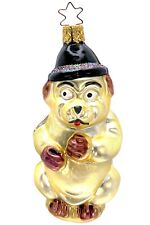 Inge Glas OWC 1266 Buster German Glass Christmas Ornament NEW w/FREE Gift Box picture