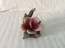 Vintage Meico Cactus Flower Porcelain Hand Painted Figurine Beautiful picture