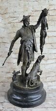 Handsome bronze depicting a Scottish hunt scene Handcrafted Sculpture Art Deco picture