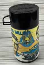 The Fall Guy Thermos Lee Majors 1981 RARE with Original Sippy Straw & Cup picture