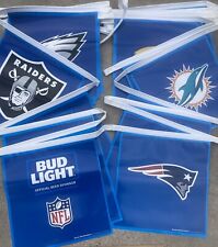 🔥New 62’ HUGE Bud Light NFL Football All Teams Vinyl Beer String Banner Sign picture