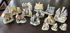 LOT OF 14 DAVID WINTER COTTAGES COLLECTIBLES picture