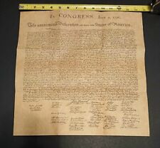 Declaration of Independence Replica, Reprint Historical Document picture