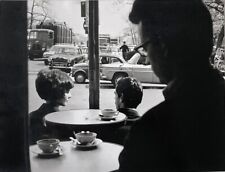 Paris, bar, café on the terrace, photo Jacques Blot, vintage photo picture