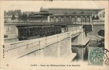 CPA PARIS 12th Gare du Métropolitain a la Bastille (36063) picture