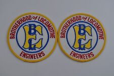 Brotherhood Of Locomotive Engineers Vintage 4”Patch picture
