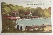 Success Postal Card Co c1910 The Boathouse Central Park New York City picture