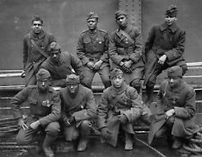 African American 369th_15th_New_York BLACK SOLDIERS WWI  8 x 10  photo picture