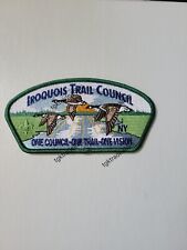 BSA  Iroquois Trail Council Dark Green Border, One of the last CSP's picture