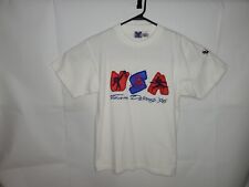 Vintage Team Disney 1996 Embroidered USA Olympics T-Shirt Adult Small White  picture