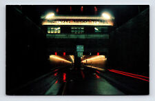 Baltimore Harbor Tunnel At Night Postcard Baltimore Maryland MD picture
