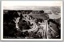 Postcard RPPC, Rowena Loops, Columbia River Highway, Oregon Unposted picture