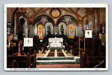 Postcard St John's Altar Hampton Virginia picture