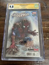 Amazing-Spider-Man 1 Game Stop Fade Edition Signed Greg Horn CGC 9.8 picture