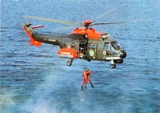 postcard. Swedish HKP 10 Super Puma Helicopter picture