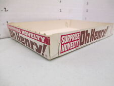Williamson Candy bar company 1950s BOX store display OH HENRY Surprise Novelty picture