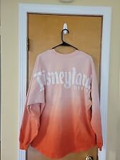Disney Parks Disneyland Resort Orange Coral Ombre Spirit Jersey Shirt Large  picture