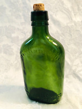 Vintage Olive Green Berry Bros & Rudd Whiskey Bottle, England, Empty picture