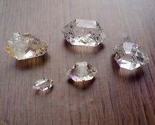 5 Dug Herkimer Diamond Quartz Crystals picture