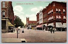 New York Postcard - Jamestown - North Main Street - 1911 picture
