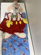 Vintage Disney Roger Rabbit Snug-Ums Sleeping Bag Child Stuffed Plush Pillow 46