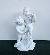 Capodimonte Vintage Porcelain Figurine Children Cherub Italy picture