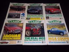 1992 CLASSIC & SPORTS CAR MAGAZINE LOT OF 11 ISSUES - NICE COVERS - M 630 picture