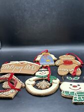 lot of 6 SALEM COLLECTION - GINGERBREAD ORNAMENTS picture