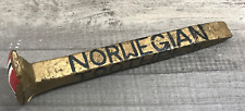 Novelty Norwegian Toothpick Norway Flag Railway Railroad Spike Souvenir picture