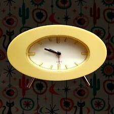 Vintage Mid Century Modern Style Atomic Alarm Clock- Space Age Retro- WORKS MCM picture
