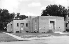 c1950 Veterans Memorial Building, Wahoo, Nebraska Real Photo Postcard/RPPC picture