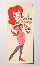 1960s Stancraft Risqué Sexy Funny Greeting Card 9