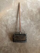 Antique 1930's  Wood Bissell Cyco Ball Bearing Push Vacuum Primitive Sweeper picture