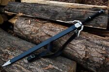 THE WITCHER - Silver Rune of Giralt of Rivia Replica Sword With Scabbard picture