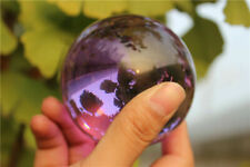 40-120mm Natural Purple Obsidian Sphere Large Crystal Ball Healing Stone picture