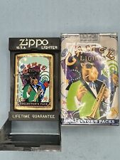 1998 Camel Joe Mardi Gras Brass Zippo Lighter NEW & Collectible Pack Limited picture