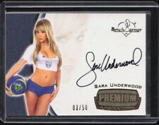 Sara Underwood 2012 Benchwarmer Soccer Premium Auto Autograph Gold #03/50 picture