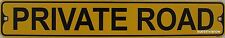 Durable Metal Street Sign Private Road Home Gate outdoor  Driveway Decor 3
