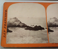 Seal Rocks from the Cliff House Houseworth 415 Stereoview Photo picture