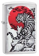 Zippo Windproof Asian Tiger Lighter with Rising Sun, 29889, New In Box picture