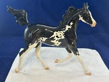 OF Peter Stone Horse - Glossy Black Pinto 